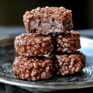 chocolate rice cakes