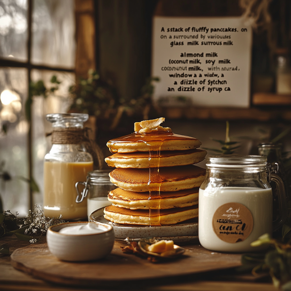 What can I use instead of milk in pancake mix?