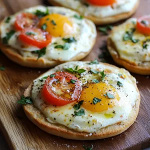 Homemade English Muffin Breakfast Pizza Recipe